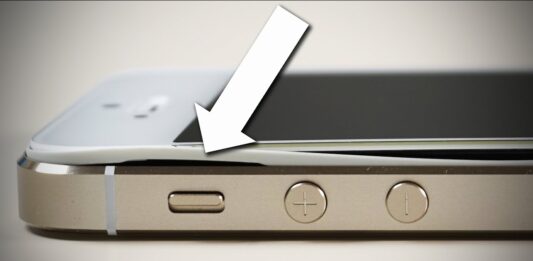 iPhone nafúknutá batéria