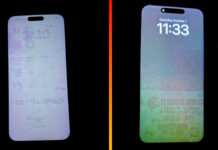 iPhone 15 Pro Max vypálený OLED displej