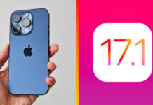 iPhone s iOS 17.1