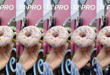 iPhone "Pro" kamery