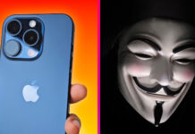 iPhone a anonymous