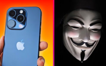 iPhone a anonymous