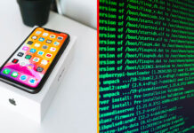 iPhone chyba