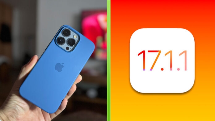 iOS 17.1.1 iPhone iOS 17.1.1 iPhone