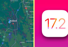 Mapy iOS 17.2