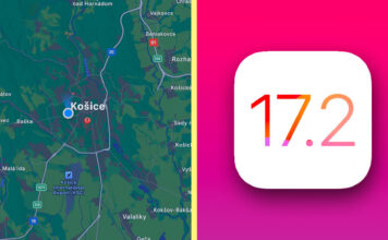 Mapy iOS 17.2