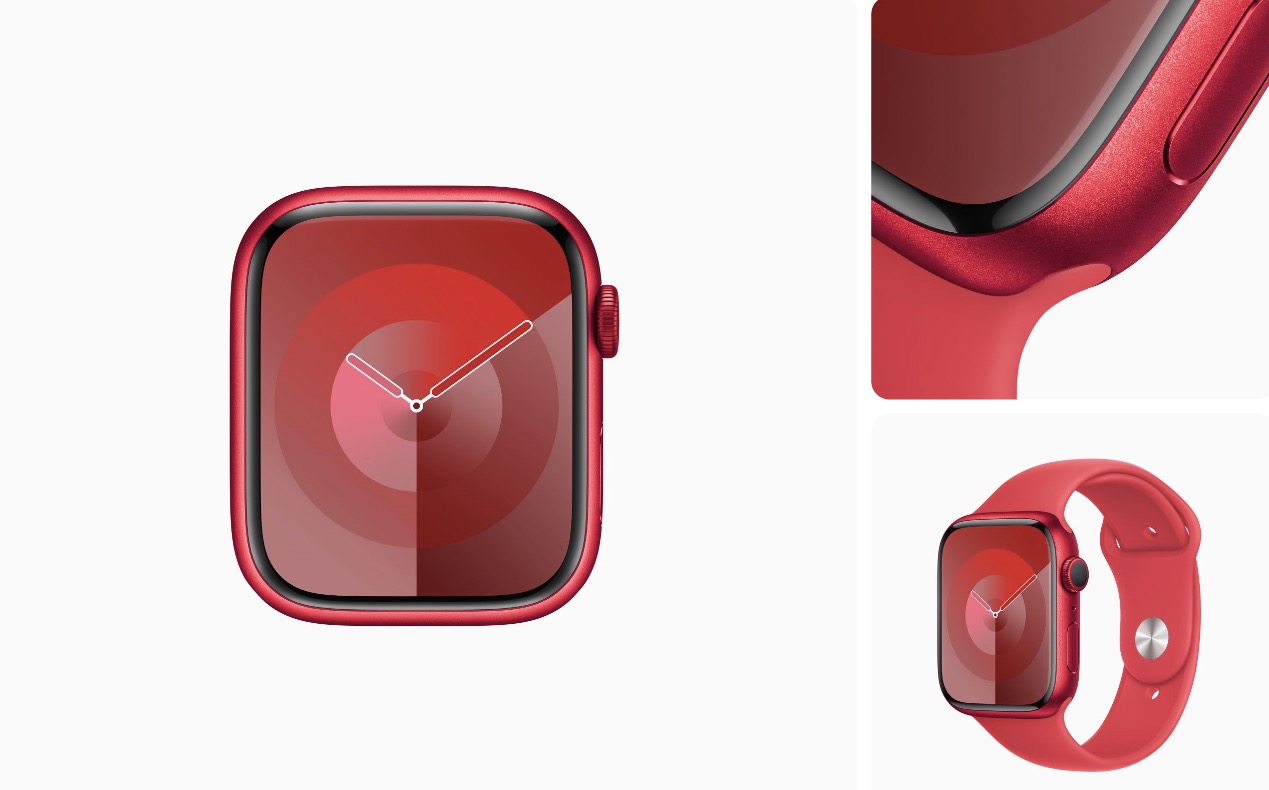 Apple Watch Series 9 červené RED 