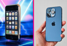 iPhone 2G a iPhone 15 Pro