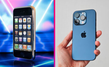 iPhone 2G a iPhone 15 Pro