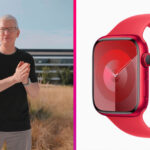 Apple Watch Series 9 červené RED