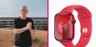 Apple Watch Series 9 červené RED