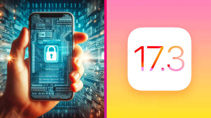 iOS 17.3 bezpečnosť iOS 17.3 bezpečnosť
