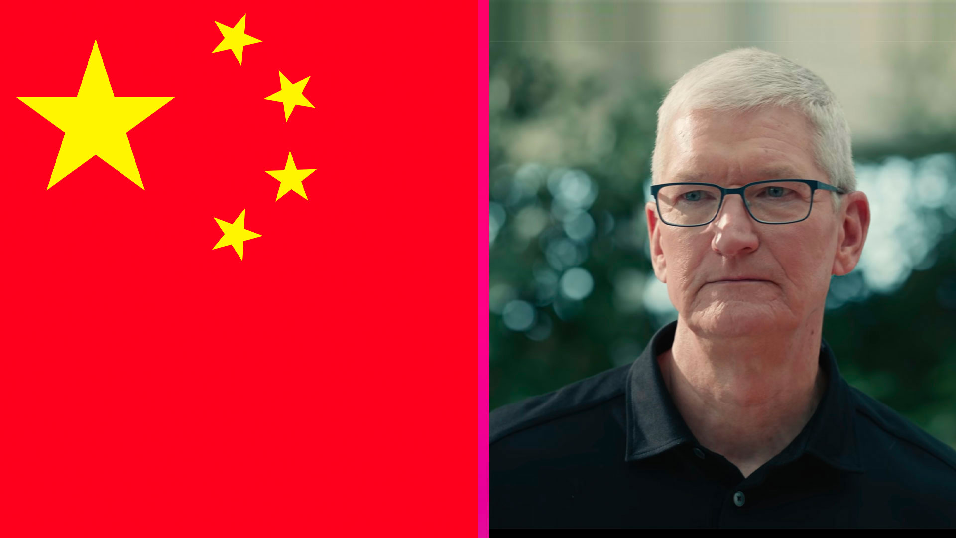 Apple čína tim cook