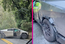 Tesla Cybertruck havarovala: Dopadla však oveľa lepšie, ako druhé vozidlo