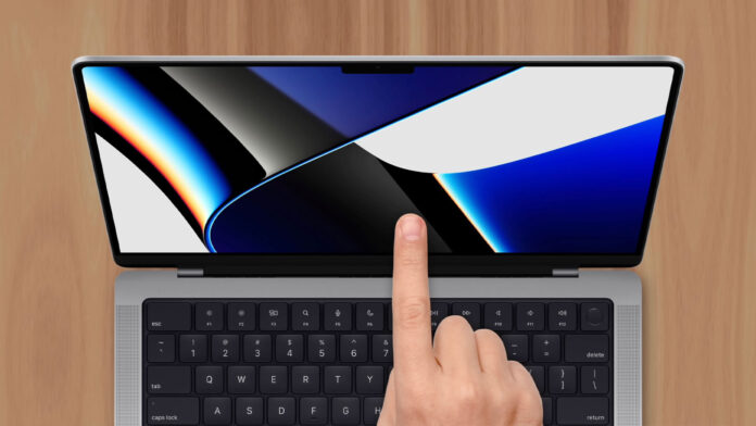 MacBook dotykový displej MacBook dotykový displej