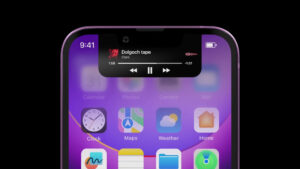 iPhone dynamic island