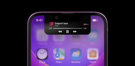 iPhone dynamic island