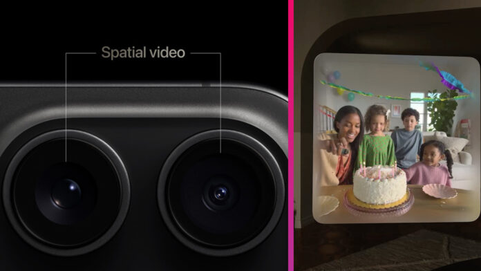 iPhone 15 Pro Spatial Video iPhone 15 Pro Spatial Video