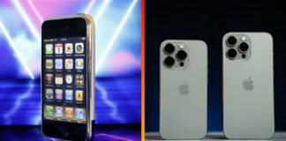 iPhone 2G a iPhone 16 Pro / 16 Pro Max