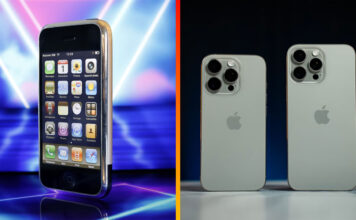 iPhone 2G a iPhone 16 Pro / 16 Pro Max