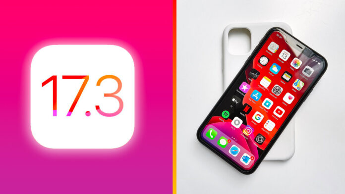 iPhone a iOS 17.3