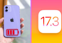 iPhone výdrž batérie ioS 17.3