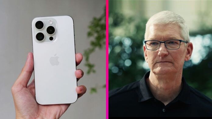 iPhone a Tim Cook