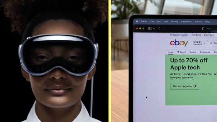 Apple Vision Pro na Ebay