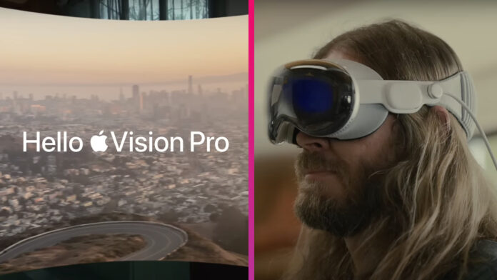 Apple Vision Pro reklama