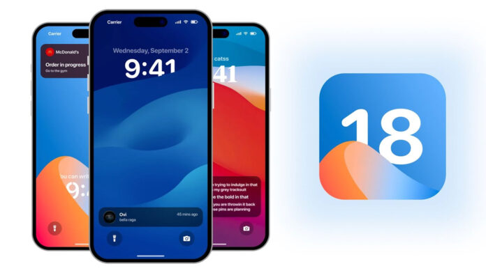 iOS 18 operačný systém iOS 18 operačný systém