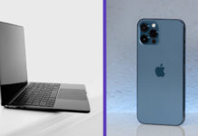 iPhone 12 MacBook Air