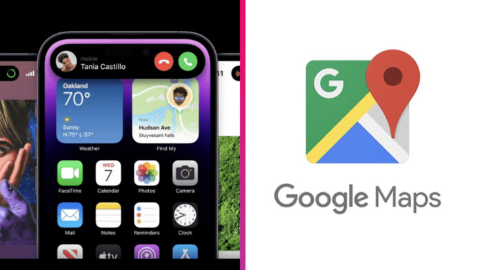 Google Mapy živé aktivity