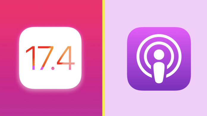 Apple Podcasts iOS 17.4