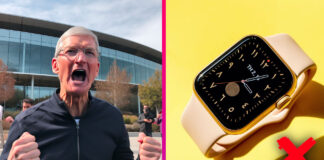 Tim Cook a Apple Watch