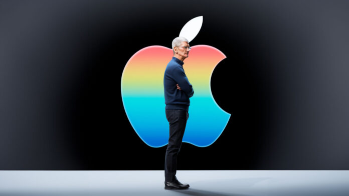 Tim Cook Apple Logo