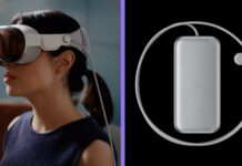 Apple Vision Pro batéria