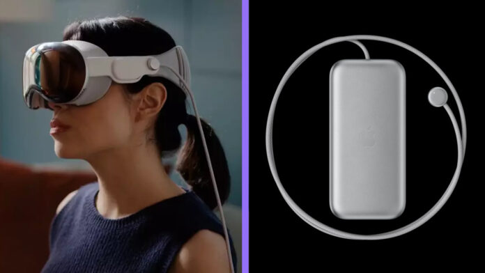 Apple Vision Pro batéria Apple Vision Pro batéria