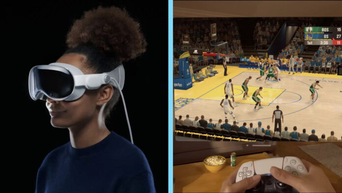 Apple Vision Pro hry