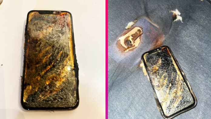 iPhone zhorel počas nabíjania iPhone zhorel počas nabíjania