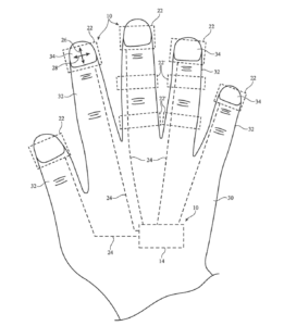 Apple Vision Pro haptická odozva pre prsty