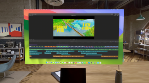 Virtuálny monitor Mac pre visionOS