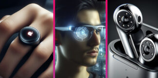 Inteligentný prsteň, inteligentné okuliare a AirPods s kamerami