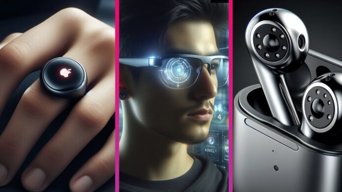 Inteligentný prsteň, inteligentné okuliare a AirPods s kamerami
