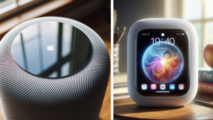 HomePod s displejom