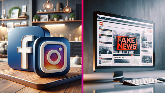 Facebook a Instagram Fake News