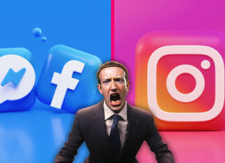 Facebook / Instagram / Mark Zuckerberg nahnevaný