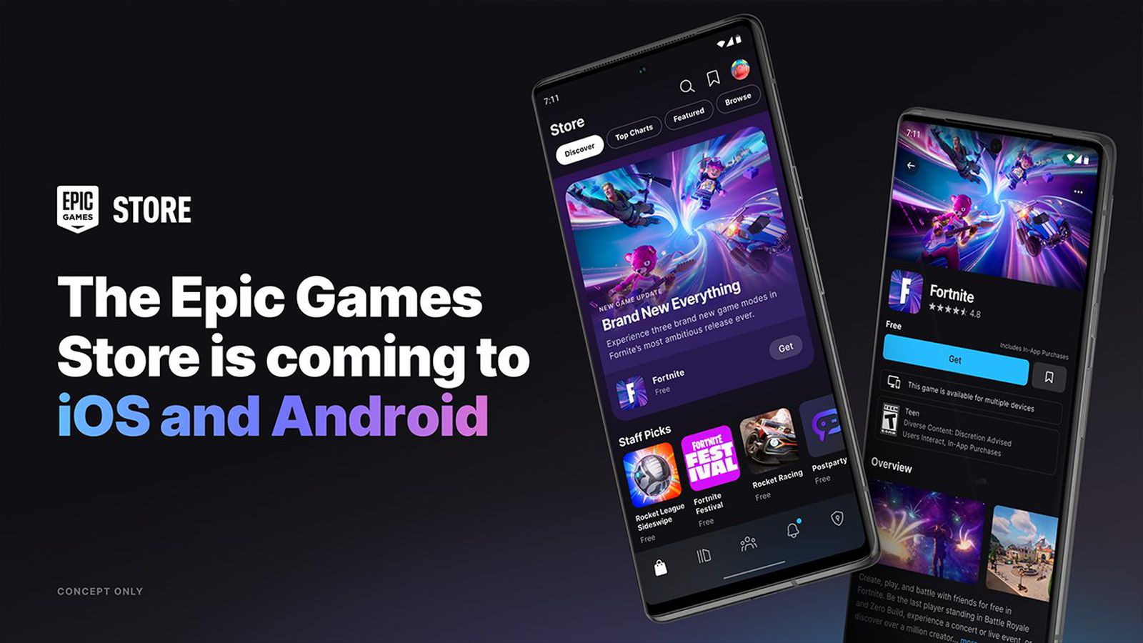 Epic Store pre iOS a Android
