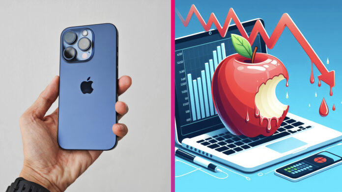 Pokles predajov iPhonu 15