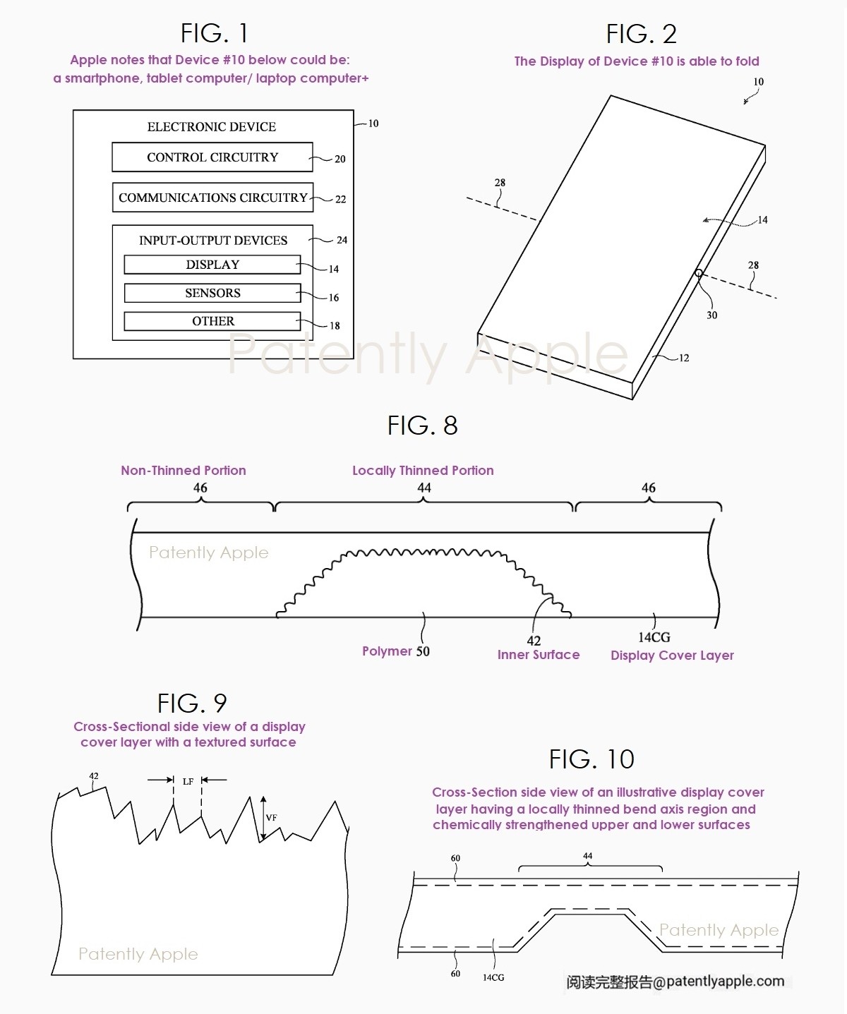 Apple skaldací iPhone patent