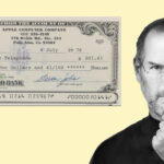 Steve Jobs šek